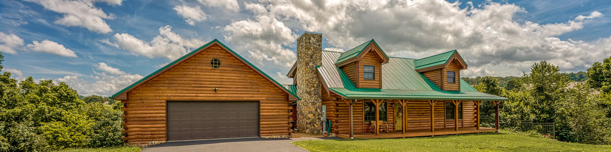 TriCities TN VA Log Homes For Sale